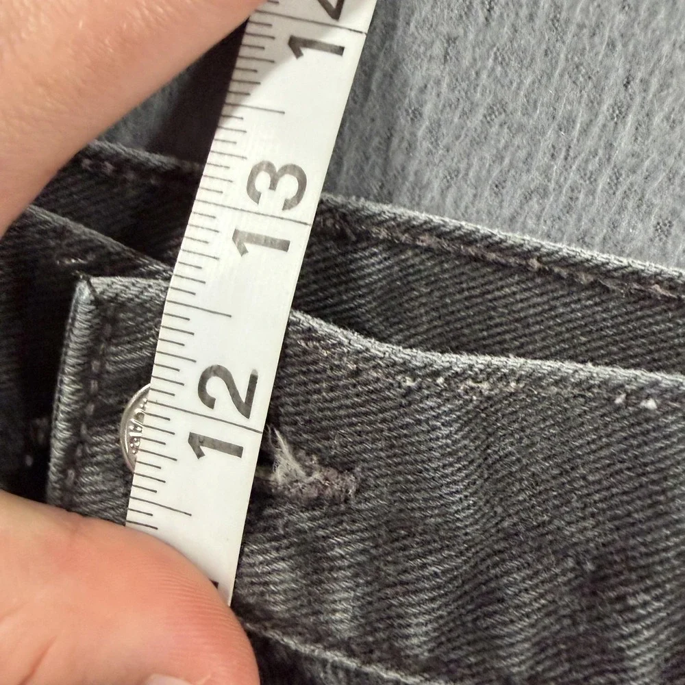 Vintage‎ Levis 550 Jeans Mens 40x30 Relaxed Tapered Faded Black Wash Made USA